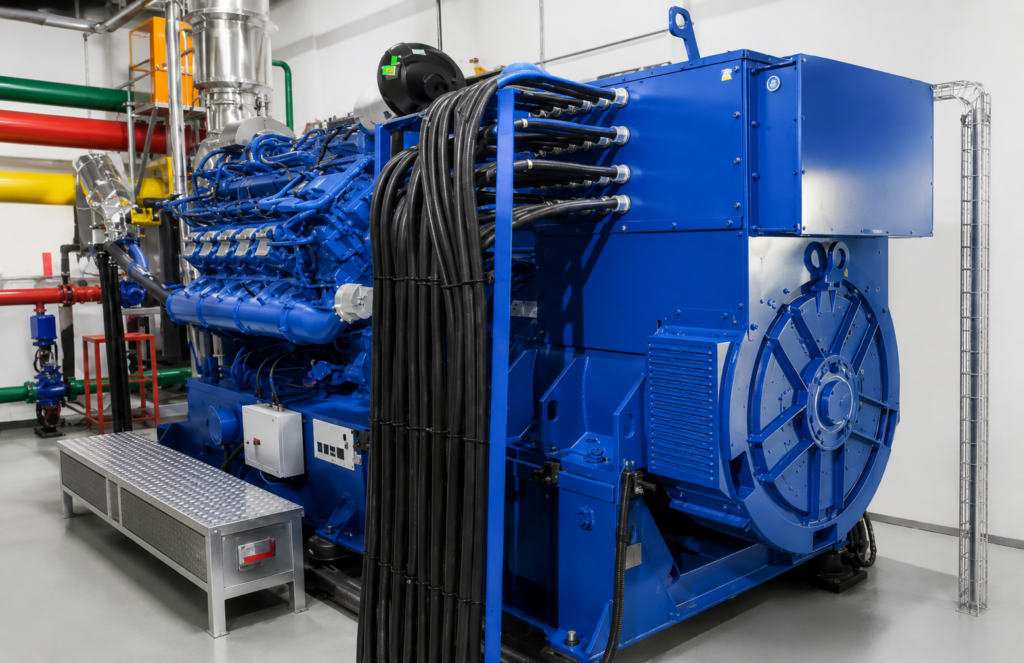 MWM natural-gas-generator-production-line